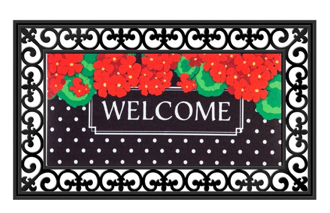 Geranium Polka Dot Sassafras Switch Mat